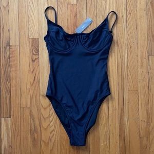 JCrew bathing suit in black